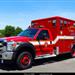Red Ford F450 Ambulance
